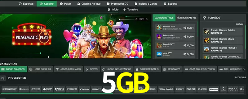 cassino 5GB